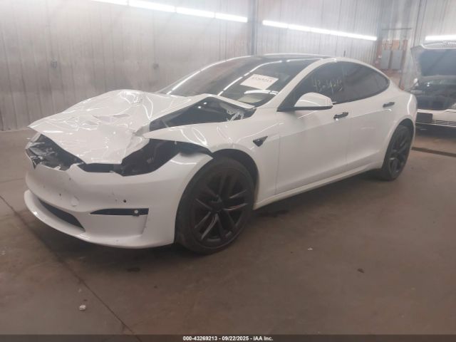 2021 TESLA MODEL S 5YJSA1E5XMF432277 Photo 1