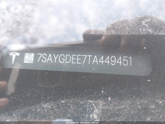 2026 TESLA MODEL Y 7SAYGDEE7TA449451 Photo 8