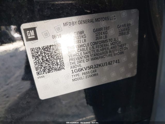 2019 CADILLAC CT6 1G6KV5RJ2KU142741 Photo 8