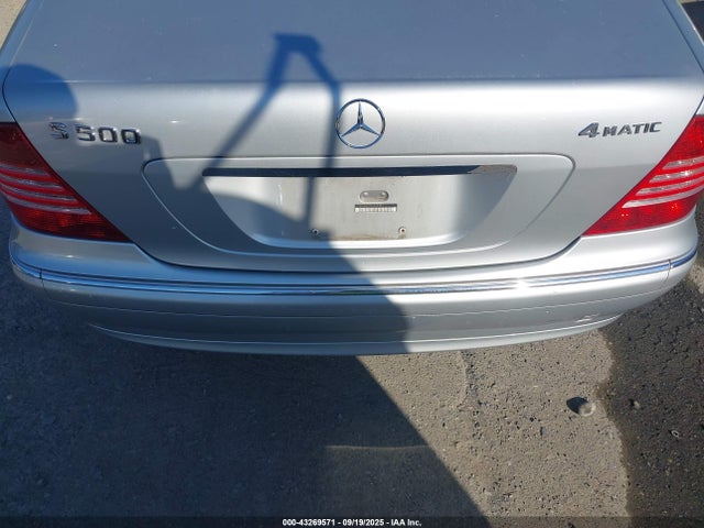Aukcja sprzedaży 2003 Mercedes-benz S 500, vin: WDBNG84J73A372757, numer aukcji: 43269571