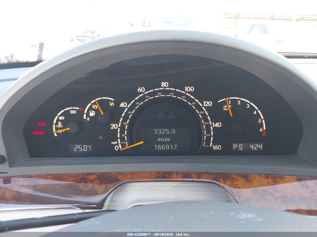 Aukcja sprzedaży 2003 Mercedes-benz S 500, vin: WDBNG84J73A372757, numer aukcji: 43269571