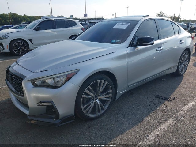 2018 Infiniti Q50 3.0t Sport მანქანა იყიდება აუქციონზე, vin: JN1EV7AR8JM437089, აუქციონის ნომერი: 43269630