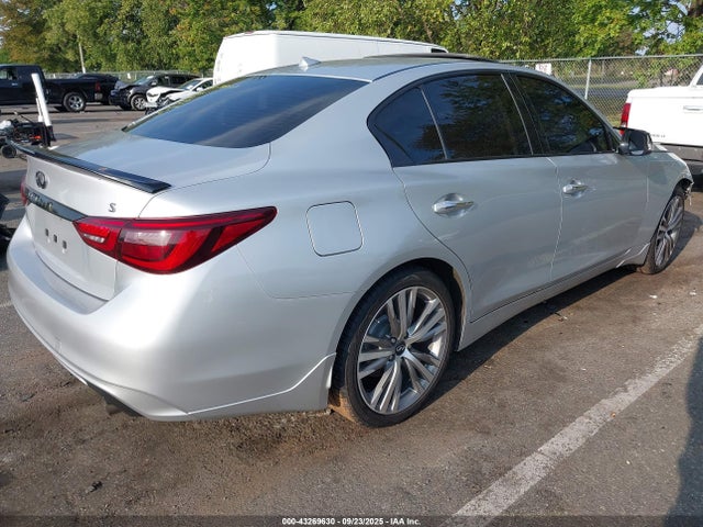 2018 Infiniti Q50 3.0t Sport მანქანა იყიდება აუქციონზე, vin: JN1EV7AR8JM437089, აუქციონის ნომერი: 43269630