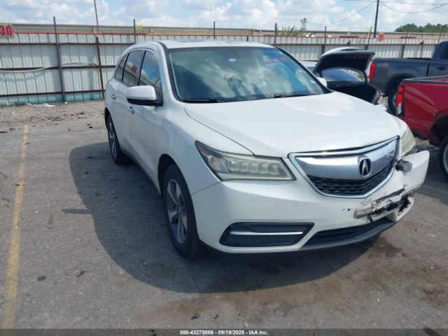 2016 ACURA MDX 5FRYD3H21GB007905 Photo 0