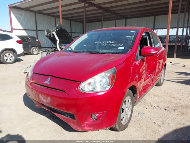 2015 MITSUBISHI MIRAGE ML32A4HJ1FH041082 Photo 1
