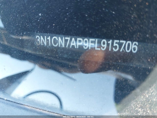 Nissan Versa 1.6 Sv 2015 3N1CN7AP9FL915706 Image 9