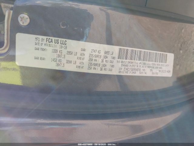 2019 CHRYSLER PACIFICA 2C4RC1FG6KR548702 Photo 8