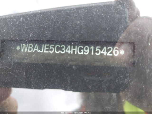 2017 BMW 540I WBAJE5C34HG915426 Photo 8