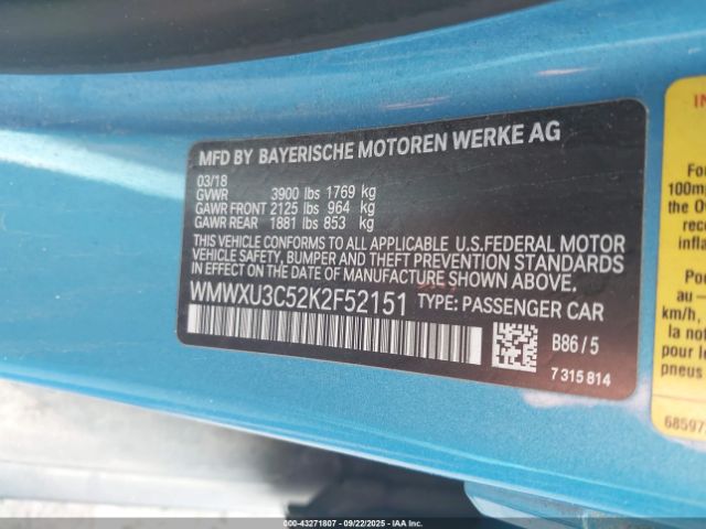 2019 MINI HARDTOP WMWXU3C52K2F52151 Photo 8