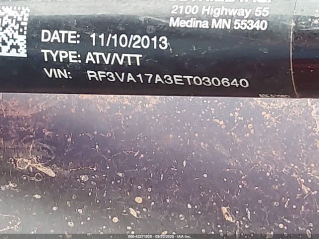 2014 POLARIS RZR RF3VA17A3ET030640 Photo 9
