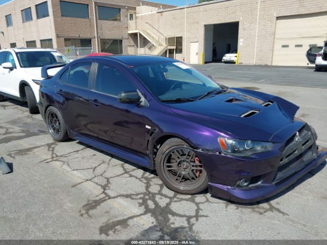 2010 MITSUBISHI LANCER EVOLUTION JA32W5FV2AU030228