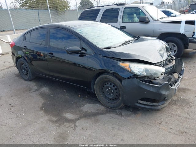 2016 Kia Forte Lx მანქანა იყიდება აუქციონზე, vin: KNAFK4A64G5461436, აუქციონის ნომერი: 43272149