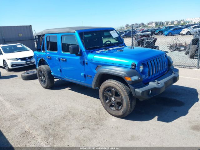 2022 JEEP WRANGLER UNLIMITED 1C4HJXDN1NW194217