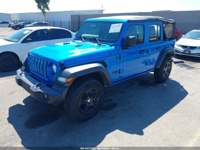 2022 JEEP WRANGLER UNLIMITED 1C4HJXDN1NW194217 Photo 1