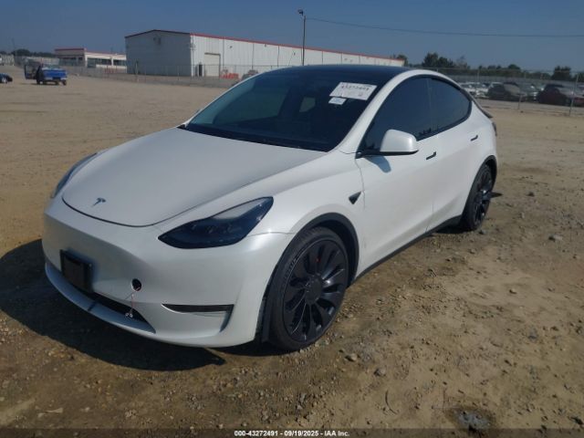 2022 TESLA MODEL Y 7SAYGDEF0NF399703 Photo 1