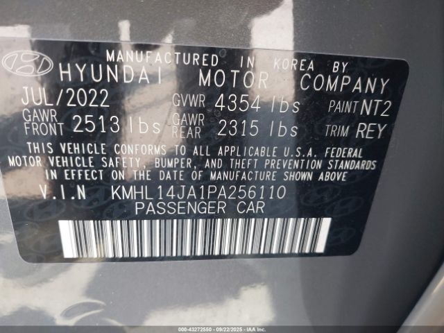 2023 HYUNDAI SONATA KMHL14JA1PA256110 Photo 8