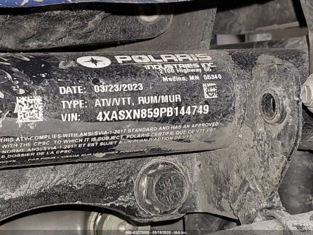 2023 POLARIS SPORTSMAN 4XASXN859PB144749 Photo 9