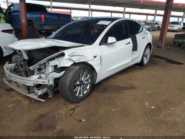 2022 TESLA MODEL 3 5YJ3E1EA6NF257498 Photo 1