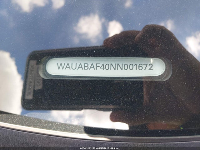2022 AUDI A4 WAUABAF40NN001672 Photo 8