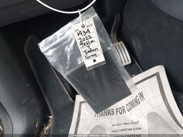 2022 TESLA MODEL Y 7SAYGDEF4NF403851 Photo 10