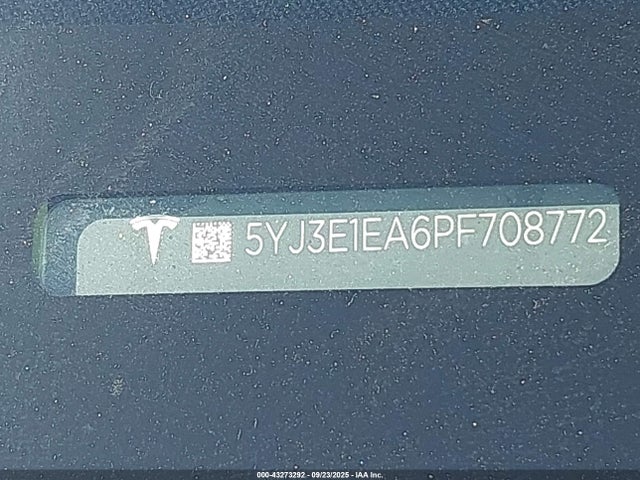2023 TESLA MODEL 3 5YJ3E1EA6PF708772 Photo 8