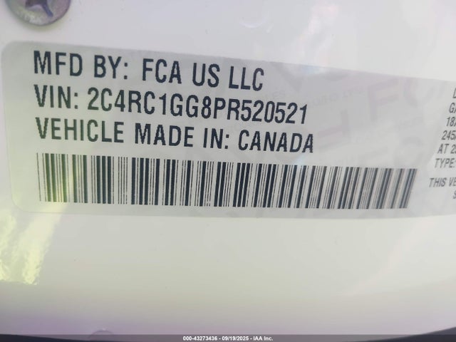 Chrysler Pacifica 2023 2C4RC1GG8PR520521 Image 9