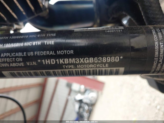 1HD1KBM3XGB638980 Harley-Davidson Street Glide