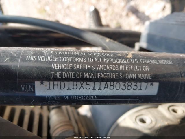 2010 HARLEY-DAVIDSON FLSTF 1HD1BX511AB038317 Photo 9