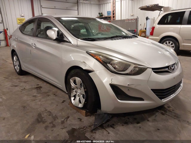 Auction sale of the 2016 Hyundai Elantra Se, vin: 5NPDH4AE0GH705390, lot number: 43274060