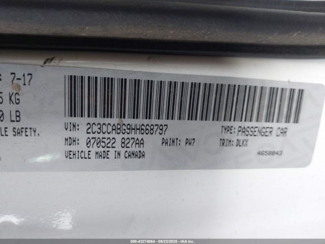 2017 CHRYSLER 300 2C3CCABG9HH668797 Photo 8