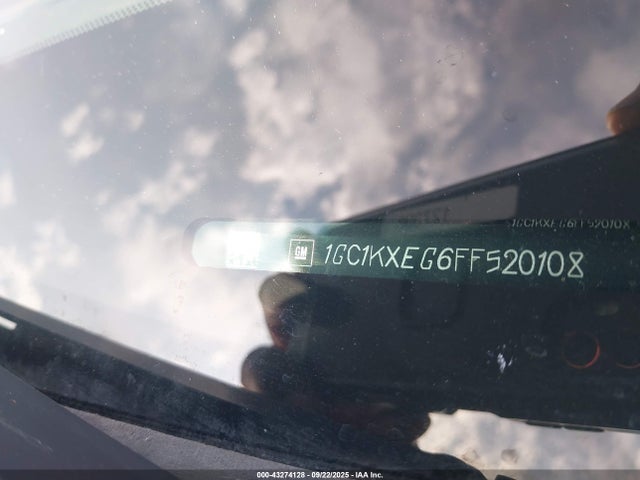 Chevrolet l96 2015 1GC1KXEG6FF520108 Image 9