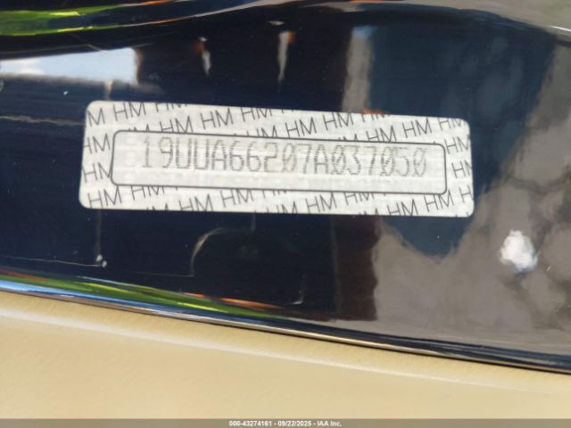 2007 ACURA TL 19UUA66207A037050 Photo 8