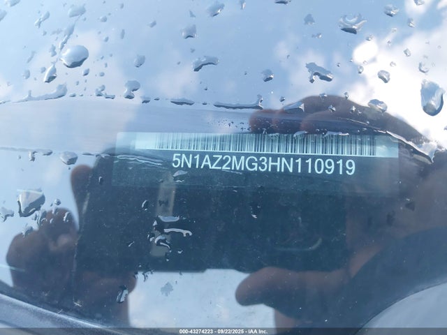 5N1AZ2MG3HN110919 Nissan Murano