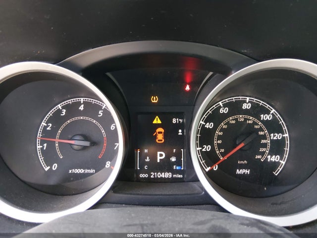 43274510 :رقم المزاد ، JA32U8FW8AU013868 vin ، 2010 Mitsubishi Lancer Gts مزاد بيع