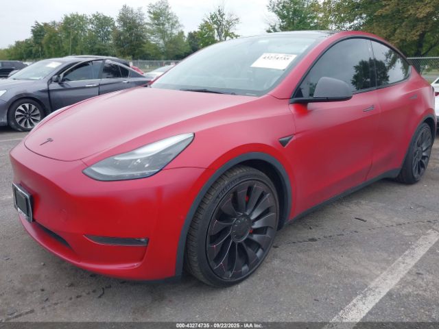 2022 TESLA MODEL Y 7SAYGDEF1NF509934 Photo 1