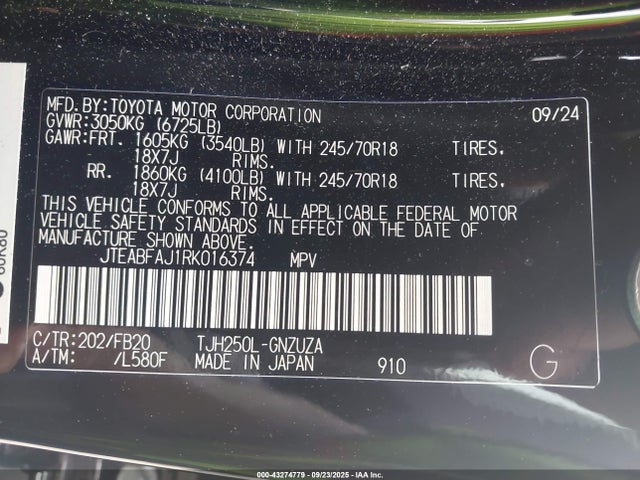 JTEABFAJ1RK016374 Toyota Land Cruiser 1958