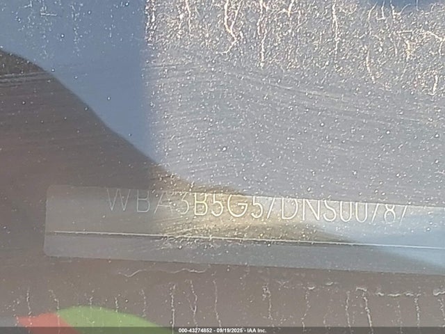 2013 Bmw 328i Xdrive მანქანა იყიდება აუქციონზე, vin: WBA3B5G57DNS00787, აუქციონის ნომერი: 43274852