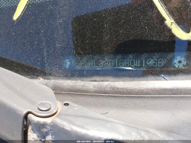43274857 :رقم المزاد ، 5FNRL38616B041966 vin ، 2006 Honda Odyssey Ex-l مزاد بيع