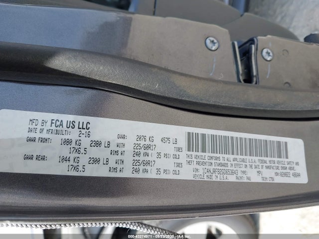 Jeep Patriot 2016 1C4NJRFB2GD653643 Image 9