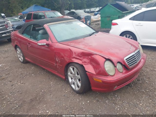 2002 MERCEDES-BENZ CLK 430 WDBLK70G12T128597