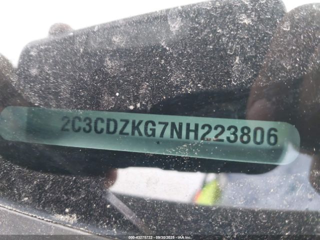 2022 DODGE CHALLENGER 2C3CDZKG7NH223806 Photo 8