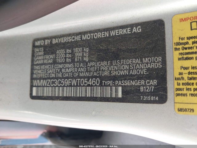 WMWZC3C59FWT05460 Mini Countryman