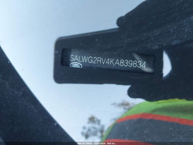 2019 LAND ROVER RANGE ROVER SPORT SALWG2RV4KA839834 Photo 8