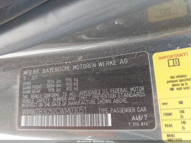 2012 MINI COOPER COUNTRYMAN WMWZB3C52CWM03051 Photo 8