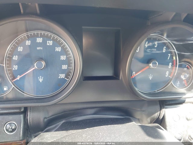 2012 MASERATI QUATTROPORTE ZAM39JKA8C0064012 Photo 6