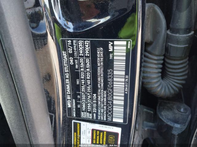 2016 MERCEDES-BENZ GLC 300 WDC0G4JB0GF068335 Photo 8