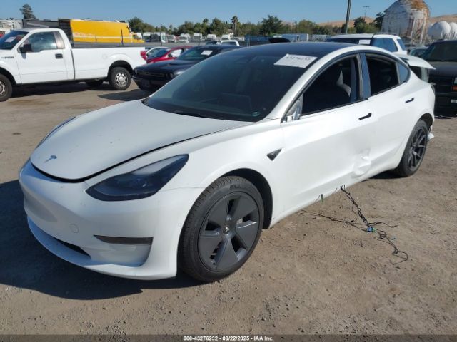 2022 TESLA MODEL 3 5YJ3E1EB4NF173723 Photo 1