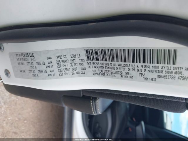 2016 JEEP CHEROKEE 1C4PJMCB1GW156720 Photo 8