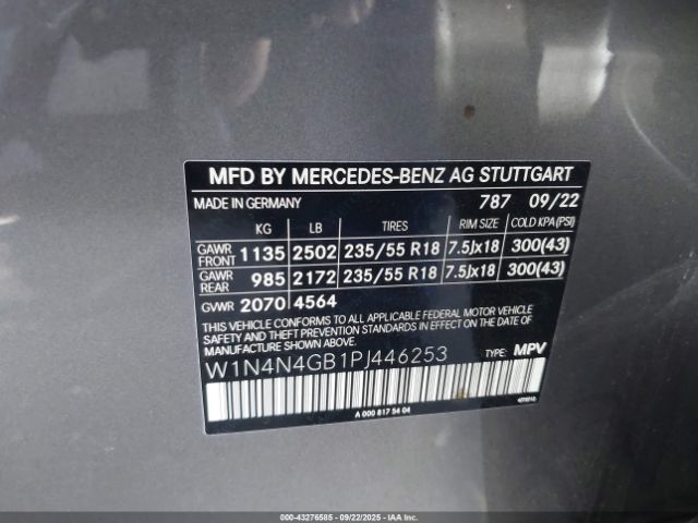 2023 MERCEDES-BENZ GLA 250 W1N4N4GB1PJ446253 Photo 8