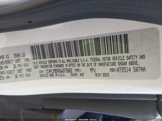 Jeep 2016 2016 1C4PJMBS0GW373662 Image 9
